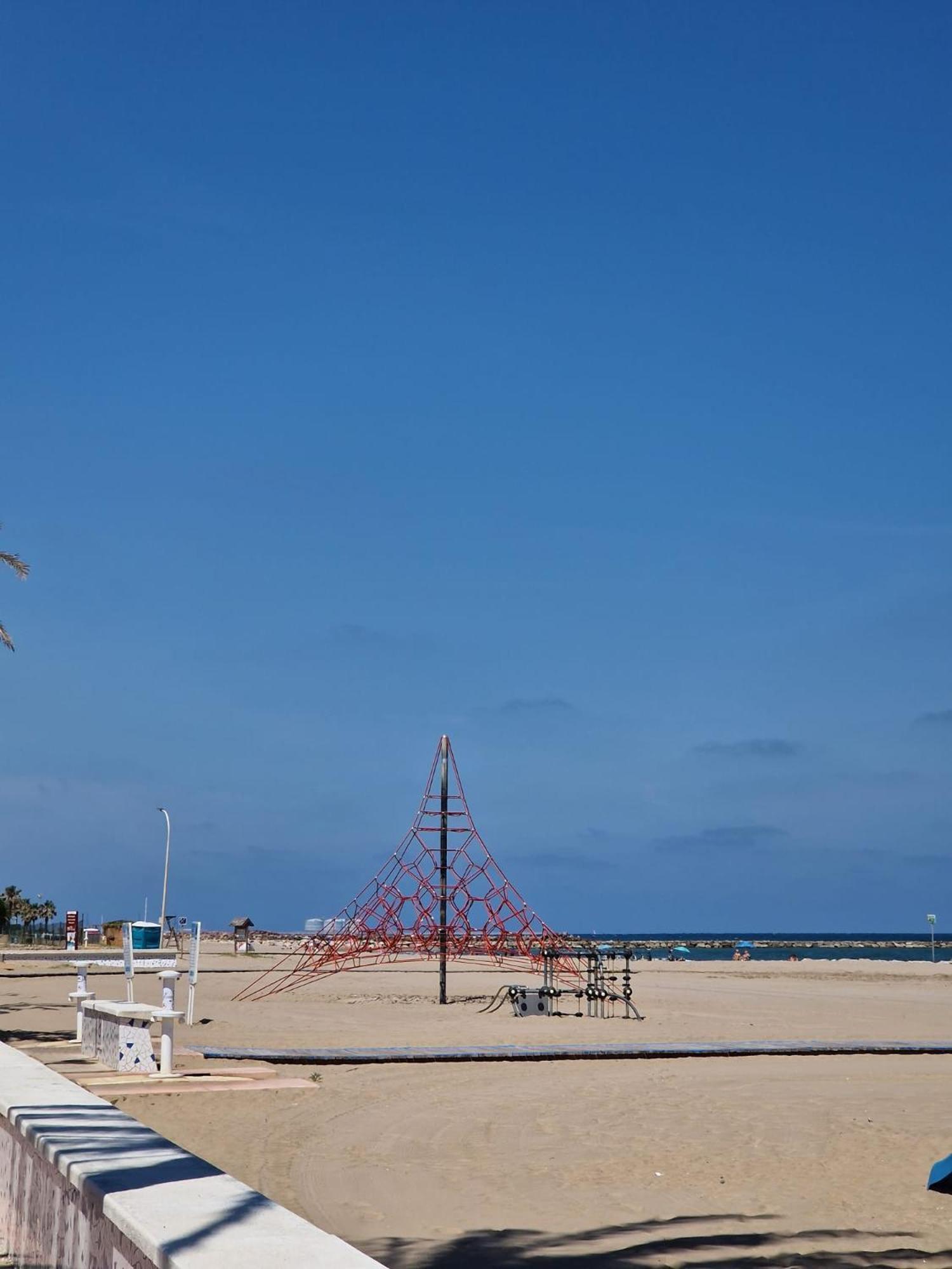 Apartamento Barbacoa, Piscina Y Playa Pobla de Farnals  Exterior foto