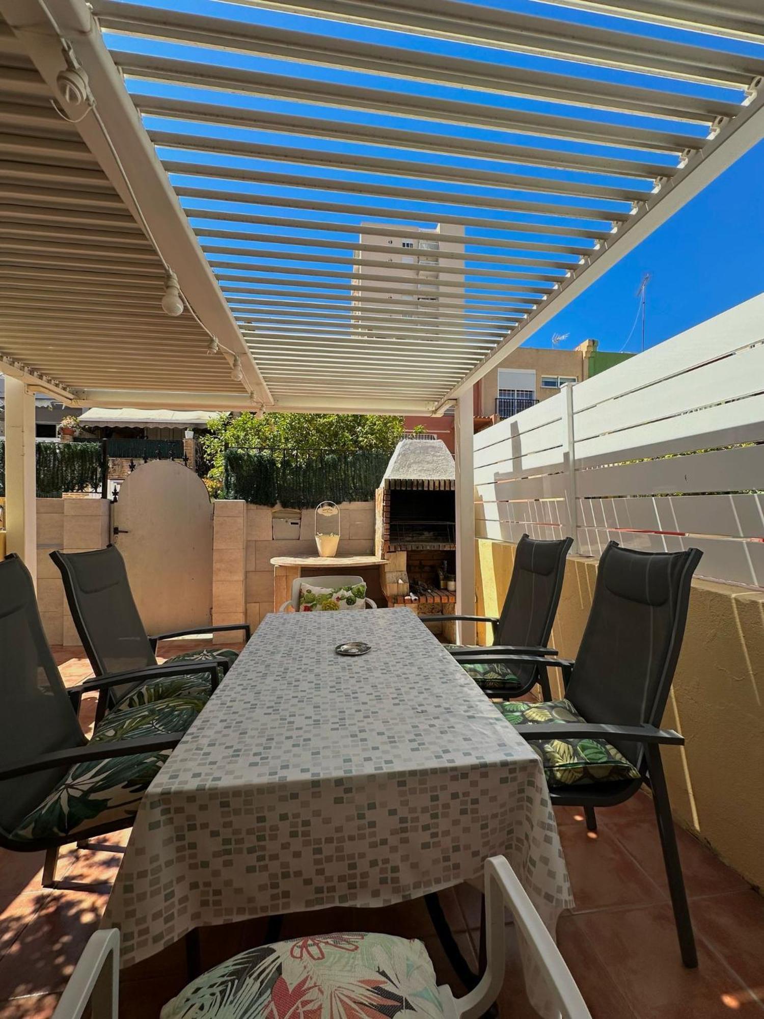 Apartamento Barbacoa, Piscina Y Playa Pobla de Farnals  Exterior foto
